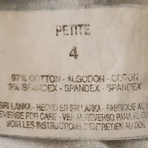 Gloria Vanderbilt Womens Jeans Size 4 Petite Dark Wash Straight Leg - Picture 10 of 16